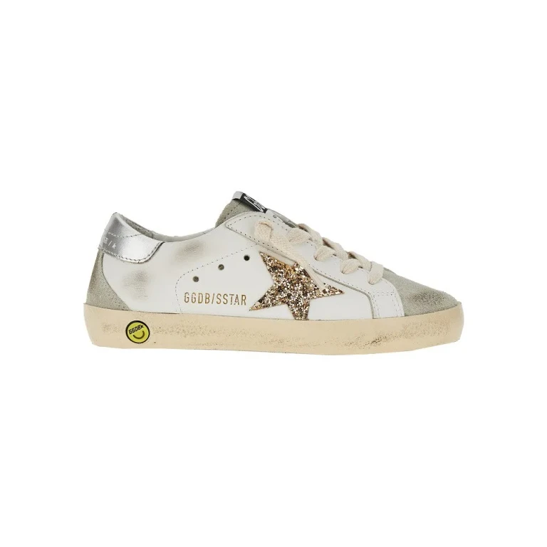 GOLDEN GOOSE 'Super-Star' leather sneakers Kids 29