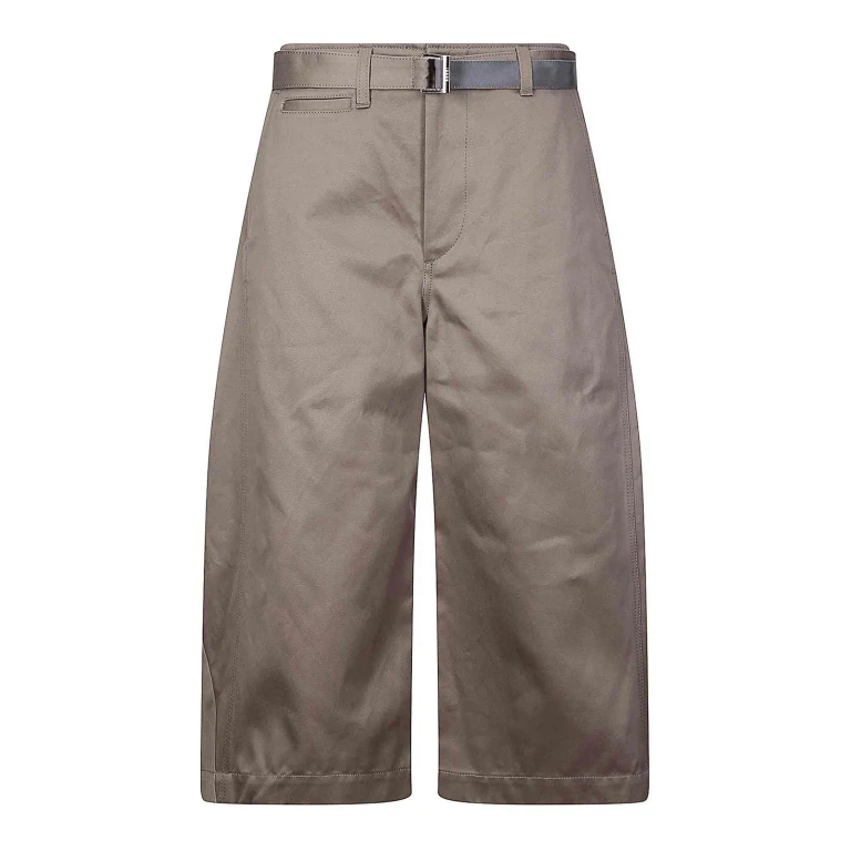 Sacai Pantalons Décontractés - Gris