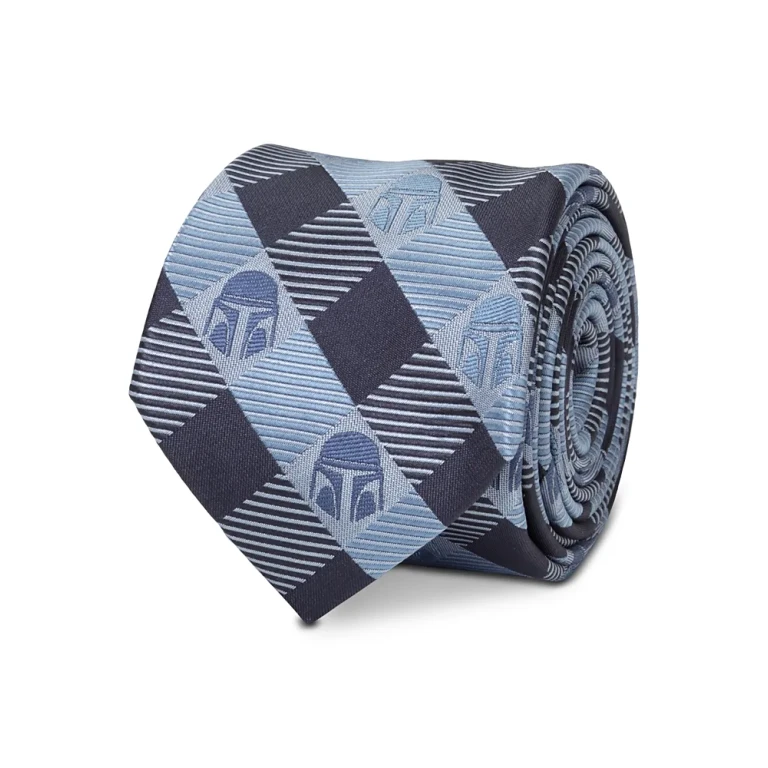 Cufflinks Inc Star Wars Mando Helmet Check Tie
