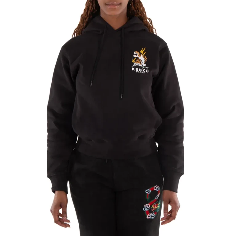Kenzo Embroidered Tiger Long Sleeve Sweater