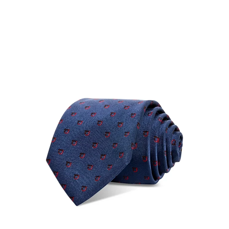 Ferragamo Silk Classic Gancini Tie