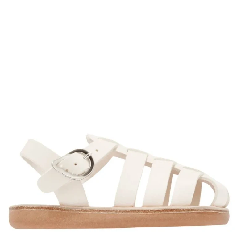 Ancient Greek Sandals Girls Ektoras Soft Leather Sandals