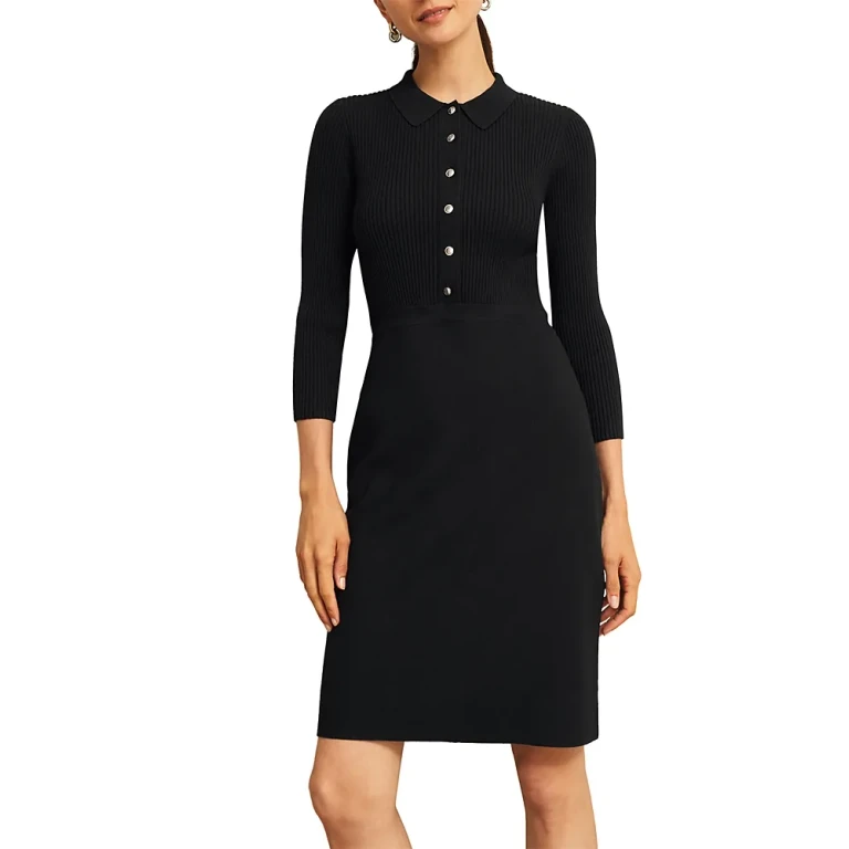 Hobbs London Blanche Knitted Dress