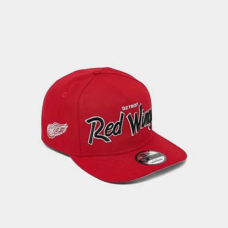 Detroit Red Wings MLB 9FIFTY A-Frame Snapback Hat in Red/Black/White