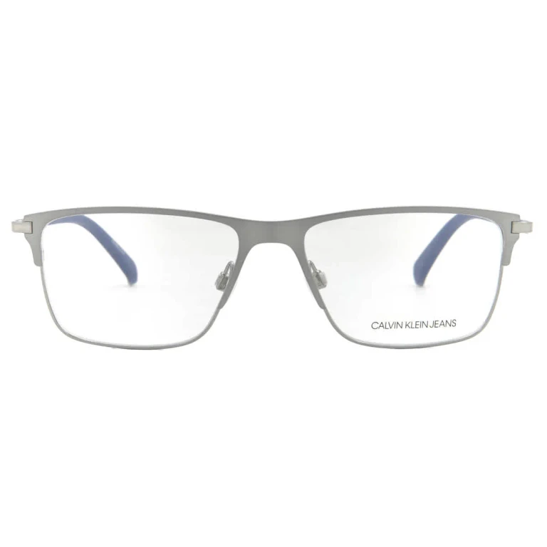 Calvin Klein Demo Rectangular Mens Eyeglasses CKJ21400 008 54