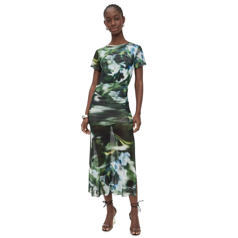 MISA Leda Dress Blrd Csblnca Lily Mh M