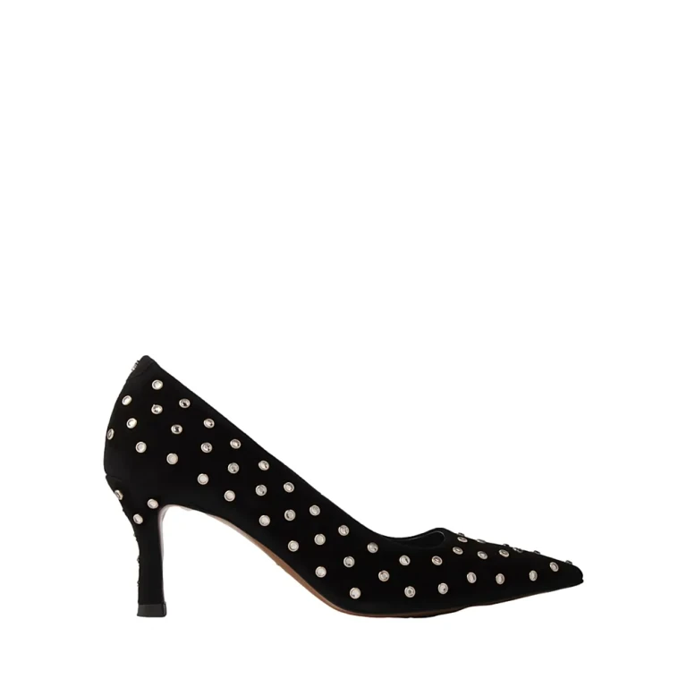 Maje Women's Fayna Rhinestone Pointed Toe Pumps