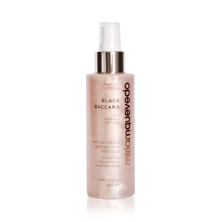 Miriam Quevedo Black Baccara Hair Texturizing Wave Mist with Rose Gold 5.1 oz.