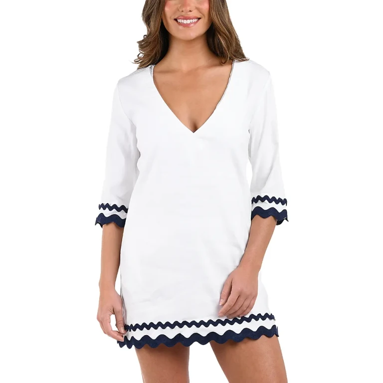 La Blanca Poolside V Neck Tunic