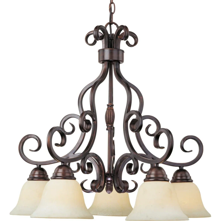 Manor 5-Light Down Lt. Chandelier in Bronze