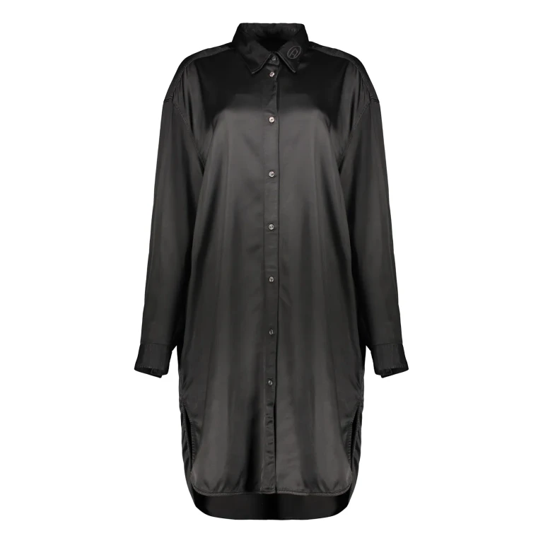 Diesel Black Elegant Dress With Zipper