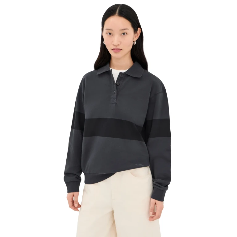 Kallmeyer Blake Rugby Polo Slate/Black M