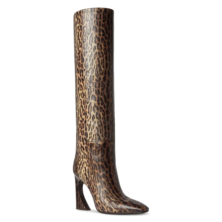 Fendi Women's Fendi Arco Printed Karung High Heel Boots