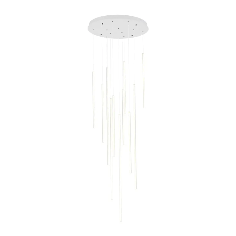 Kuzco Chute LED Pendant Light in White