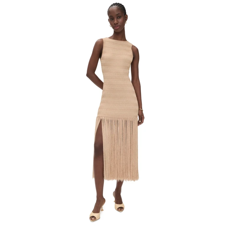 Devon Windsor Leiza Dress Cashew XL