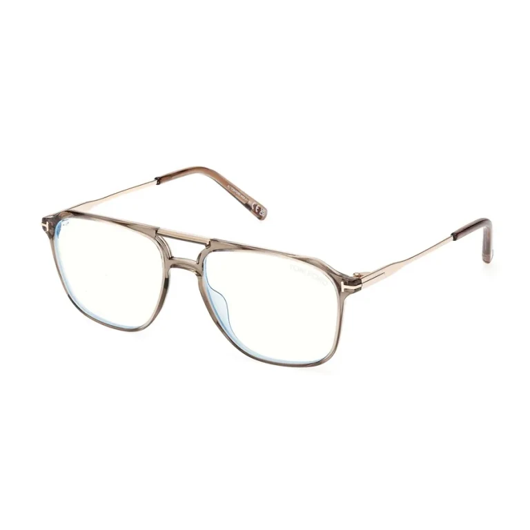Tom Ford Blue Light Block Navigator Mens Eyeglasses FT5665-B 045 54