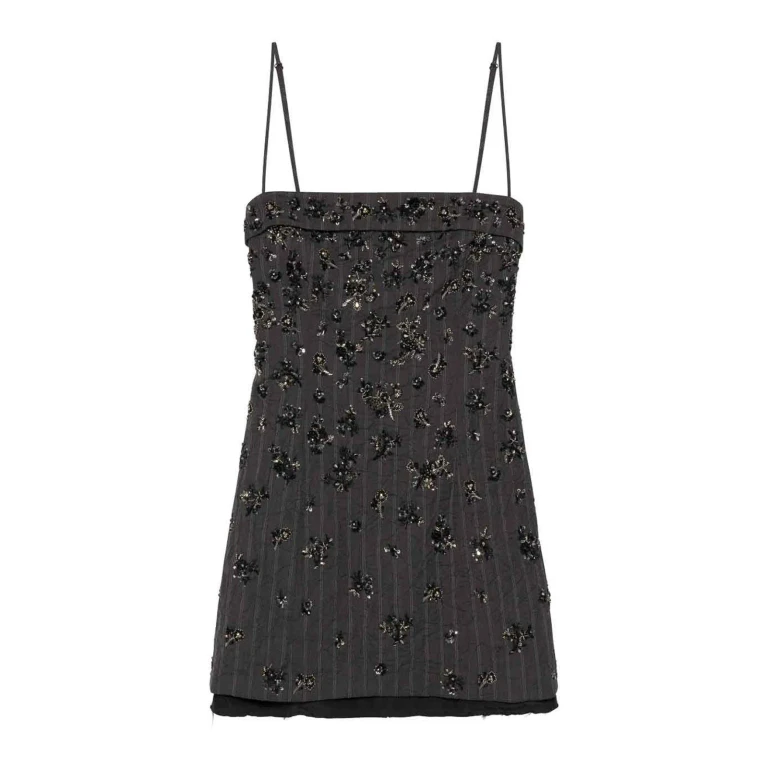 Jonathan Simkhai Robe Courte - Noir