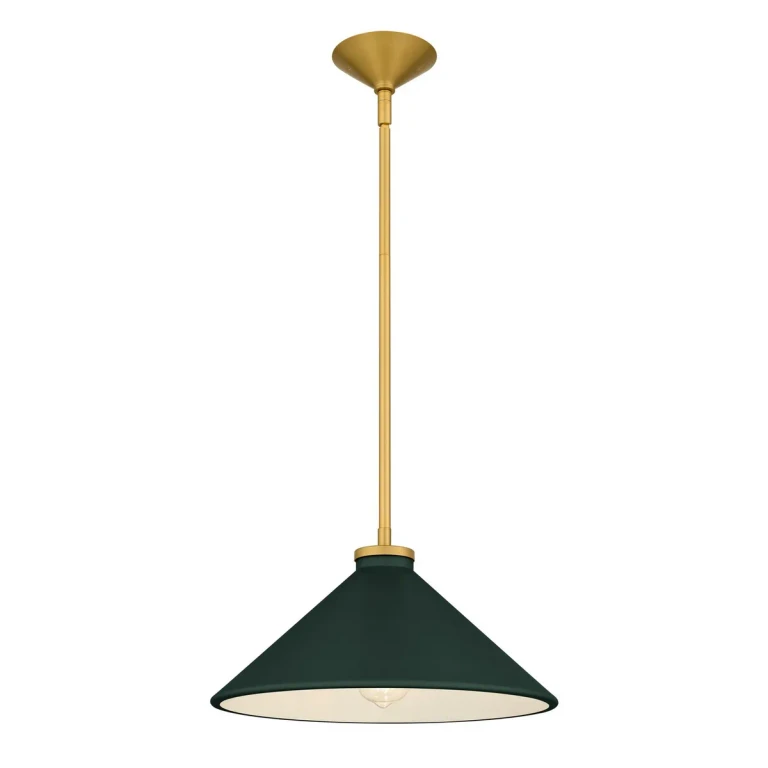 Brushed Gold Pendant from the Bradbury Collection