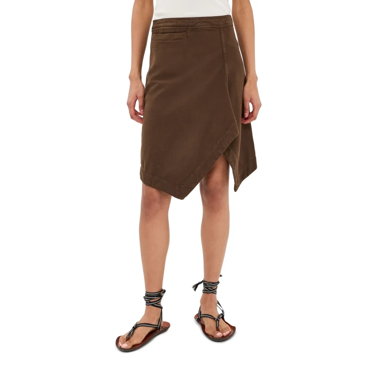Lemaire Asymmetric Skirt Cacao 38