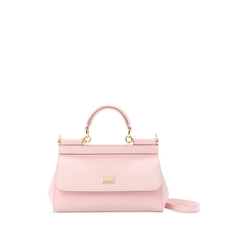 Dolce & Gabbana Leather Top Handle Bag