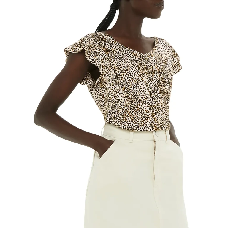 Whistles Serene V Neck Top