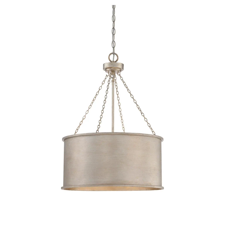 Savoy House Rochester 4-Light Pendant in Silver Patina - 7-487-4-53