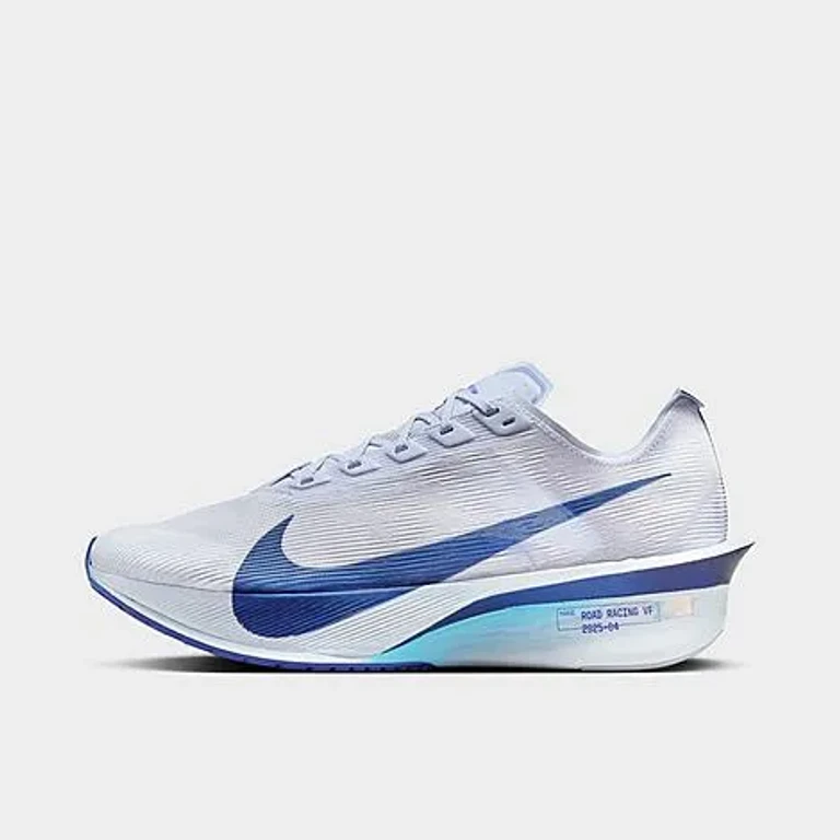 Nike Women's Vaporfly 4 Running Shoes in Ghost/Persian Violet/Football Grey Size: 5.0