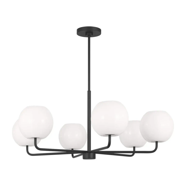 Midnight Black Chandelier from the Rory Collection