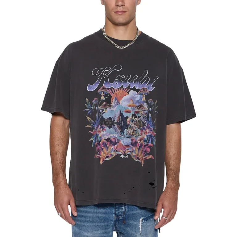 Ksubi Hendrix Ekcess Oversized Graphic Tee