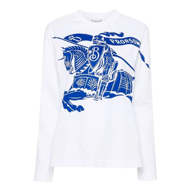 Burberry Equestrian Knight Motif Long Sleeve Shirt