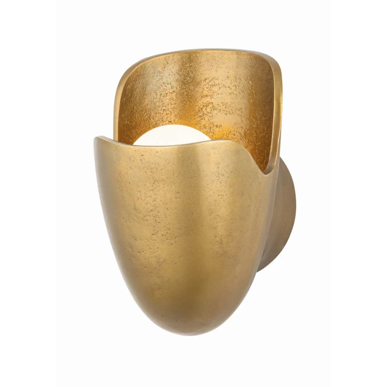 Aged Brass Wall Sconce from the Bideford Collection