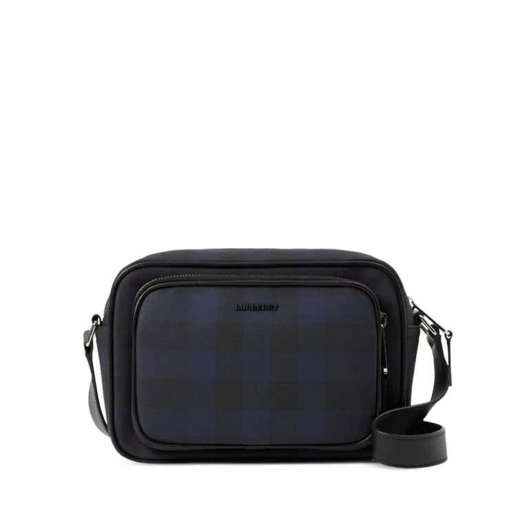 Burberry Paddy Check-Pattern Messenger Bag