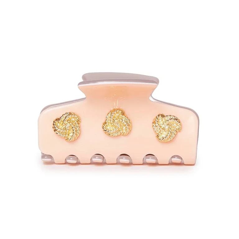 Lele Sadoughi Duo Mini Knotted Claw Clip