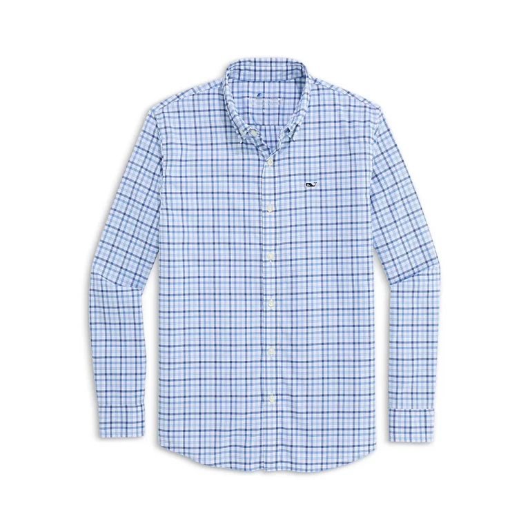 Vineyard Vines Boys' Forepeak Featherweight Shirt - Little Kid, Big Kid