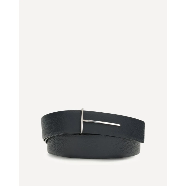 Cinturón reversible Tom Ford de piel granulada Slim T