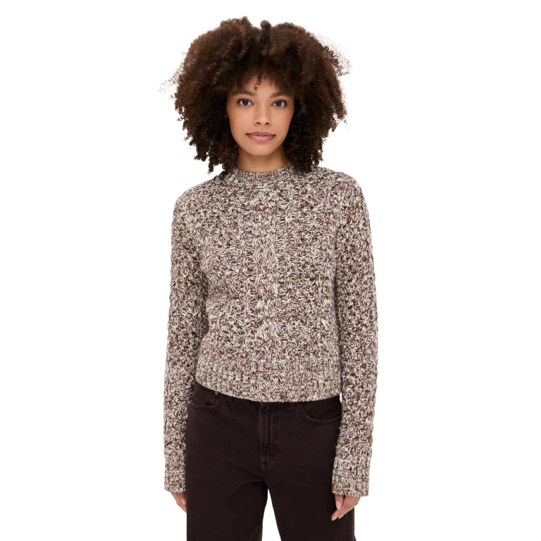 Pistola Quinn Sweater Chocolate Marl XS