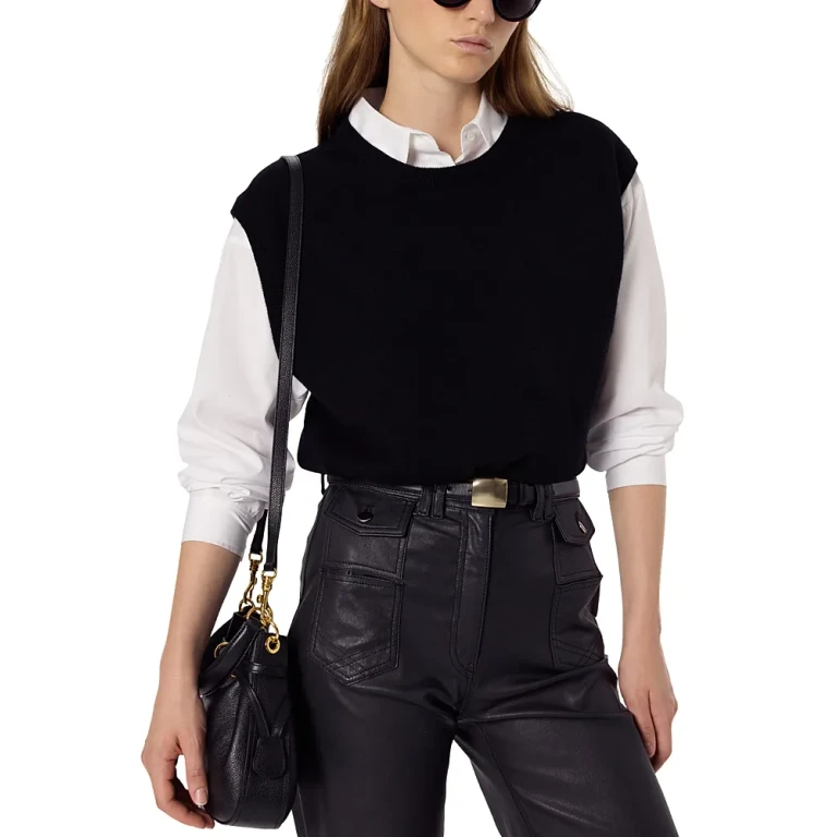 Gerard Darel Eulalie Cashmere Vest