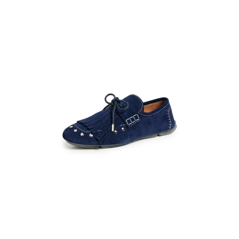 Wales Bonner Montego Tasseled Loafers Navy 35