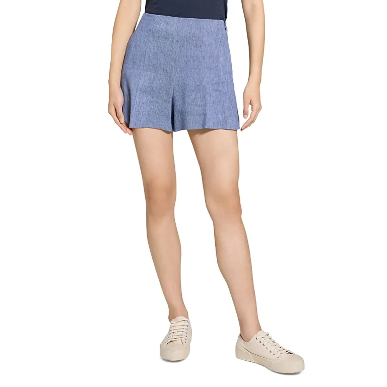 Theory Side Zip Shorts