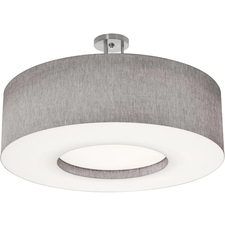 Montclair LED Ceiling Mount in Satin Nickel