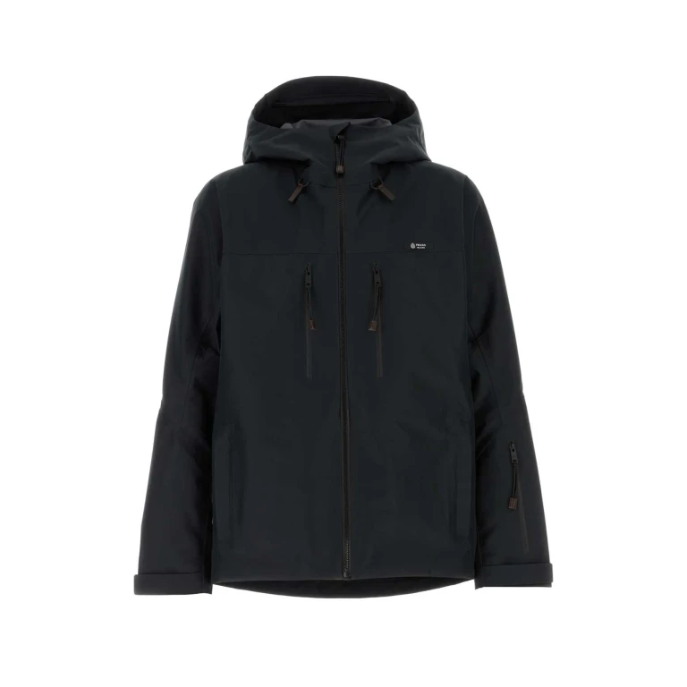 Prada Black Polyester Windbreaker