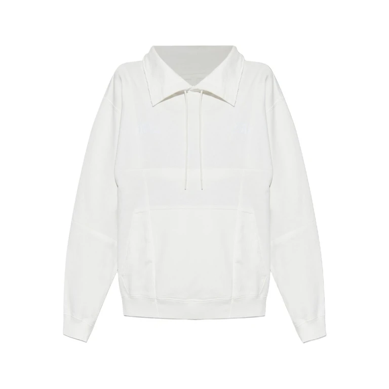 MM6 Maison Margiela Pull Col Bateau - Noir