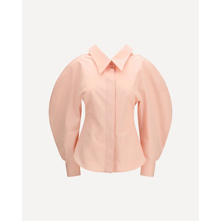 GIVENCHY Cut-out cotton poplin Shirt Female 36