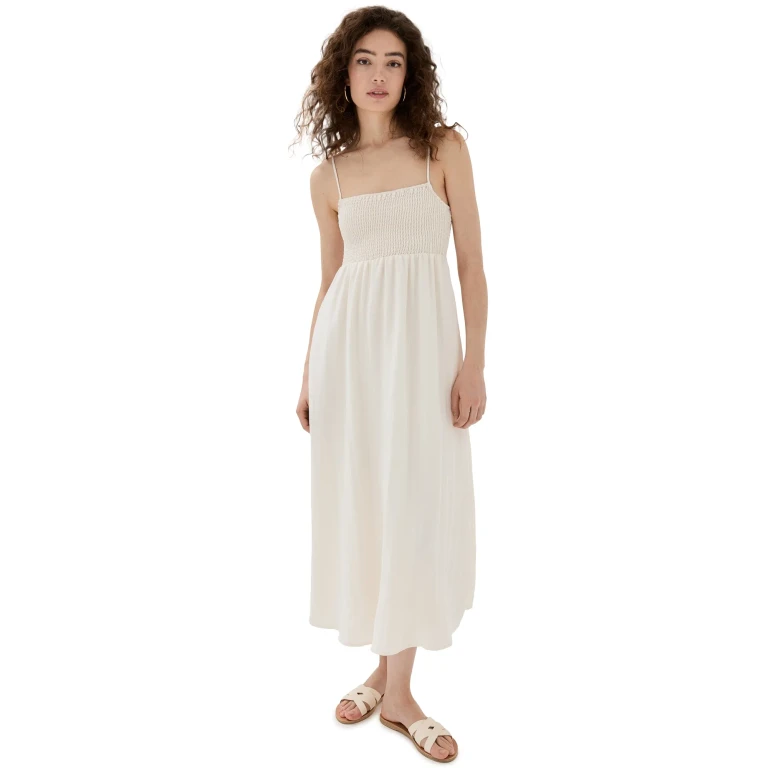 Z Supply Beachside Dress Sandstone S