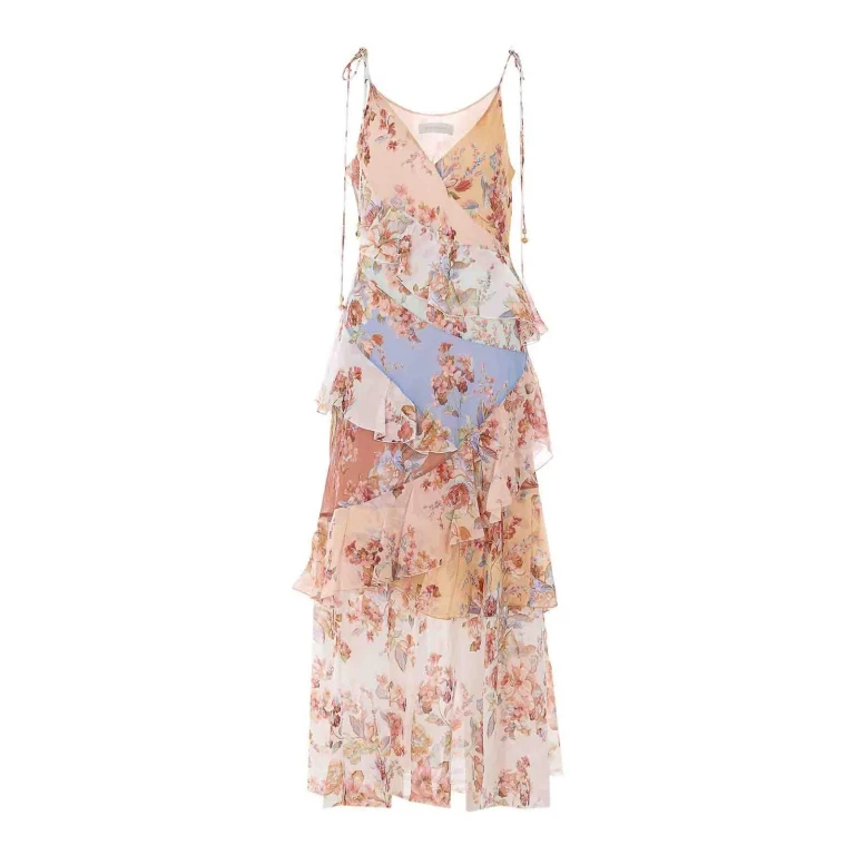 Zimmermann Robe Au Genou - Multicolore
