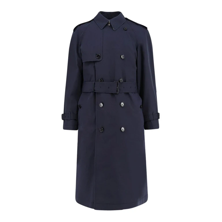 Burberry Trench-Coat - Bleu