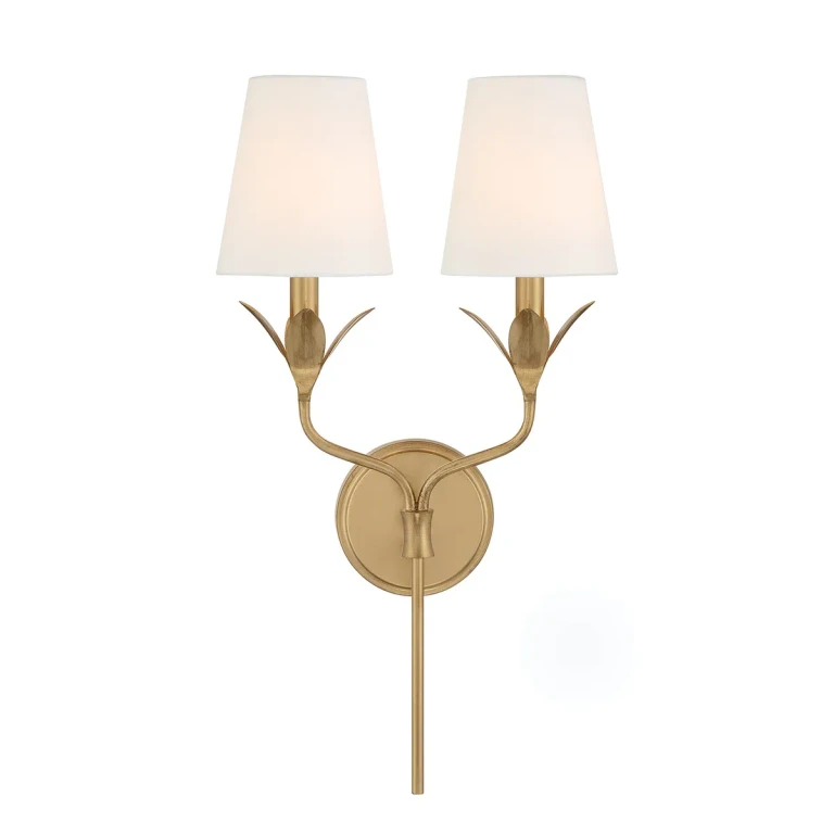 Antique Gold Wall Sconce from the Broche Collection