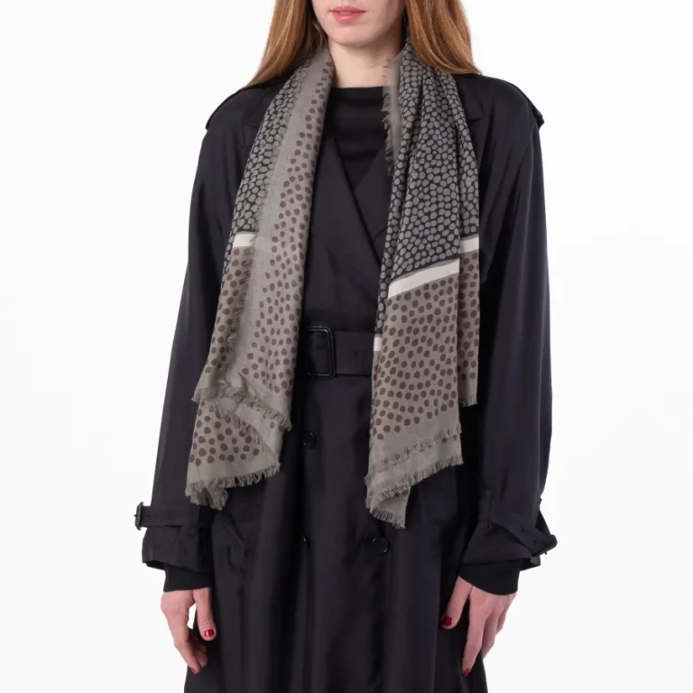 Saint Laurent Decorative Pattern Scarf