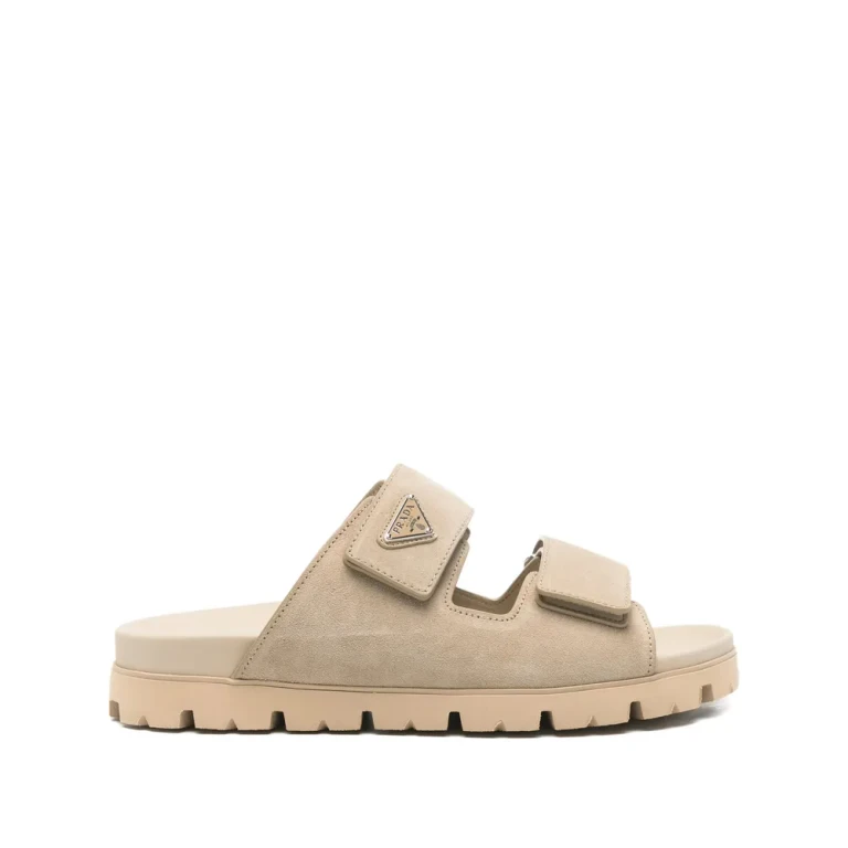 Prada Logo-appliqué Sandals