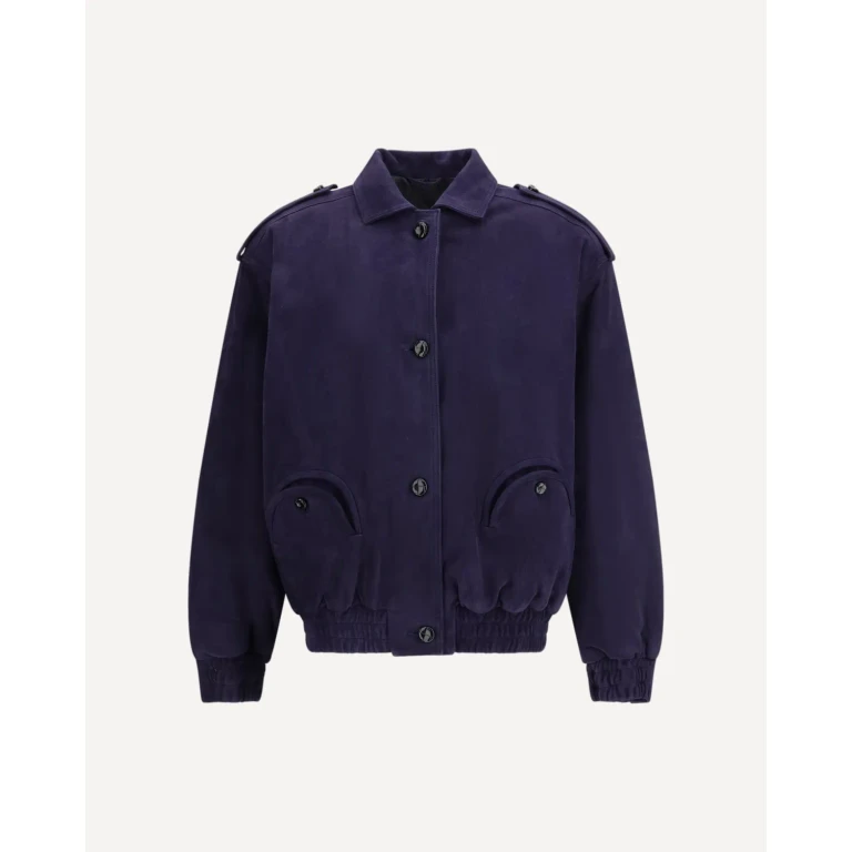 BLAZÈ MILANO Viva Charlie suede Bomber Jacket Female II